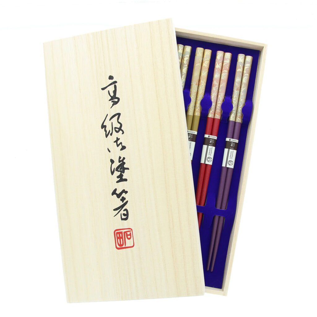 Golden Cranes Japanese Chopstick Set Shop Japanese Style