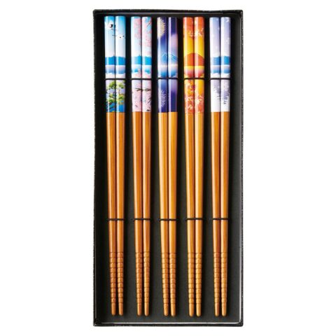 Mt Fuji Japanese Chopstick Set Shop Japanese Style