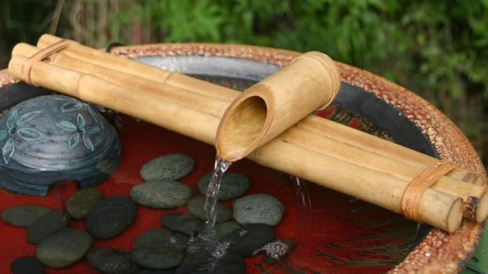 Bring Spring Inside with Bamboo Fountains