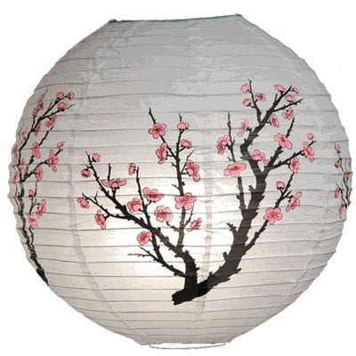 Cherry Blossom Paper Lantern