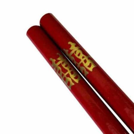 50 Red Double Happiness Chopsticks