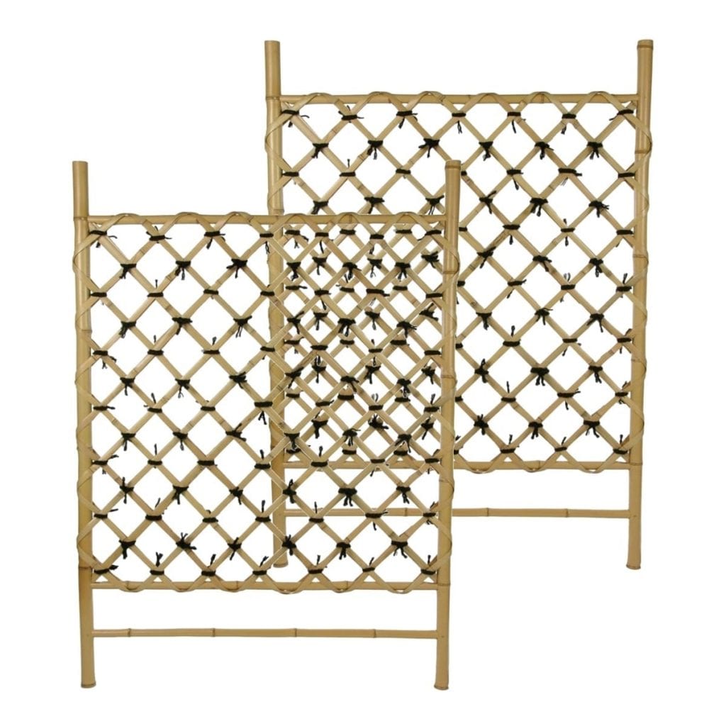 Natural Bamboo Trellis Fence Panels Shop Japanese Style