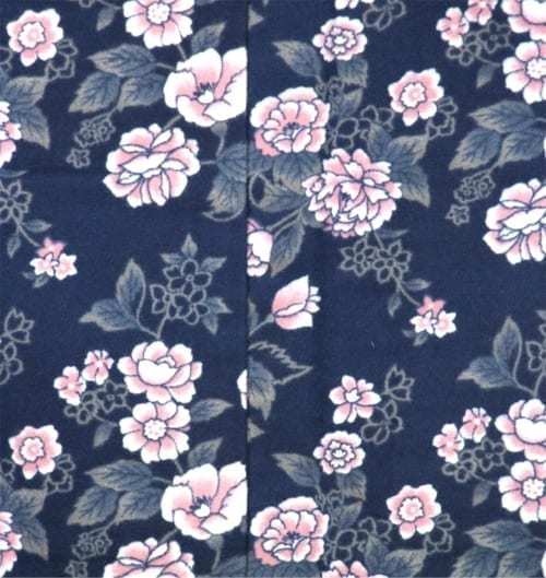 Deluxe Flannel Flower Garden Pink X-Wide
