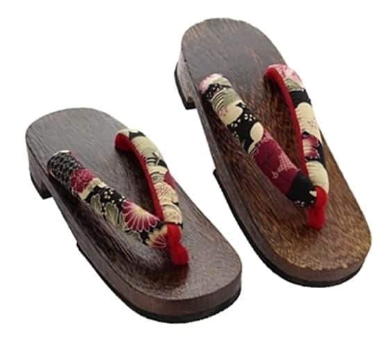 Wooden Geta Sandals Womens Small - JapaneseStyle.com