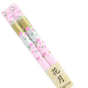 Cherry Blossoms White Chopsticks 50 Pack
