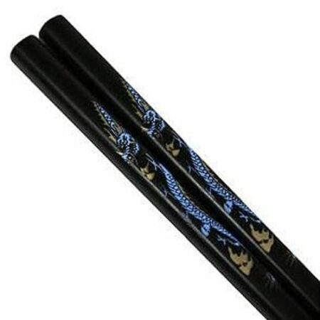 50 Dragon Chopsticks Black