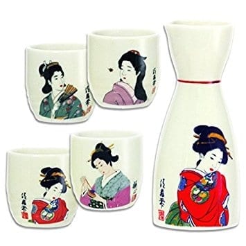 Geisha Sake Set