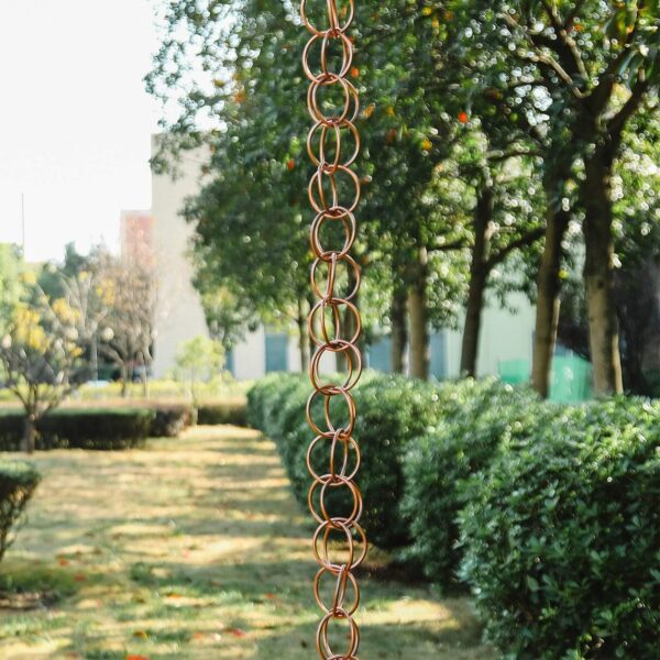 Double Ring Japanese Rain Chain - Image 4