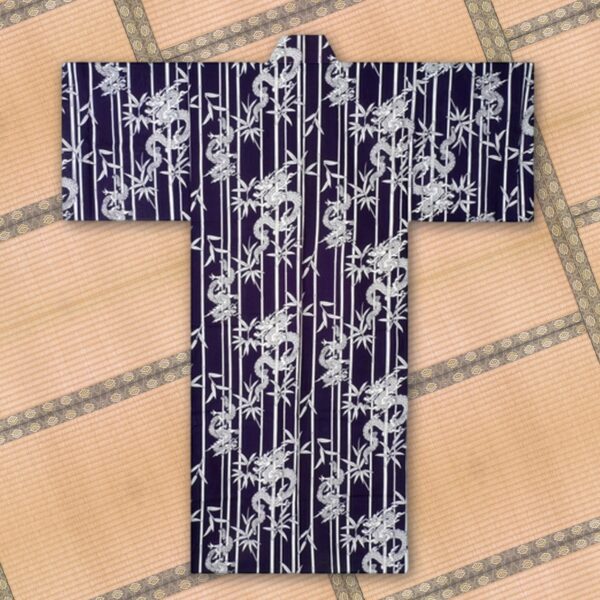 Dragon-and-Bamboo-Navy-Yukata