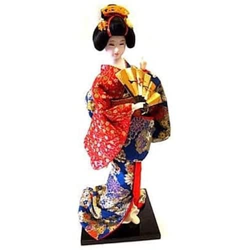 Japanese Geisha Doll One Fan