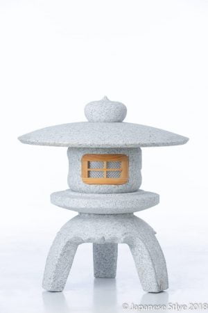 Antique Yukimi Granite Lantern Size Options