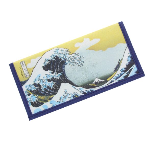 Great Wave Blue Paper Wallet