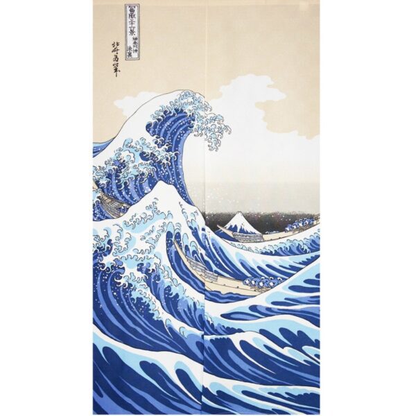 Great Wave Japanese Noren