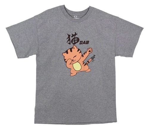Dab Cat Japanese T shirt