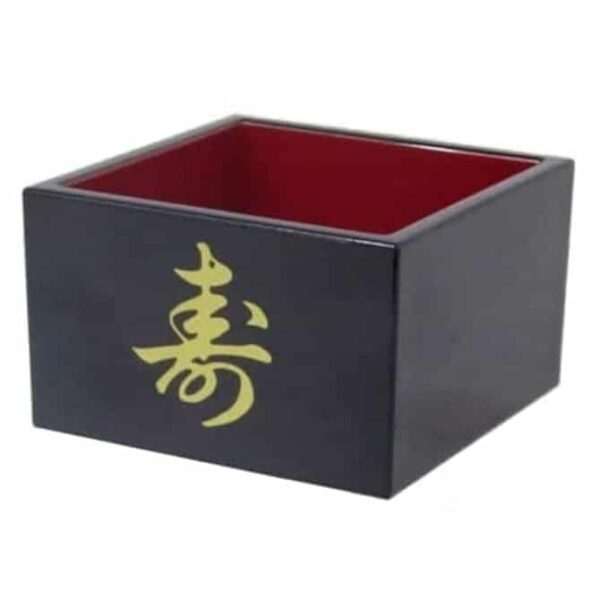 Longevity Sake Cup Lacquered