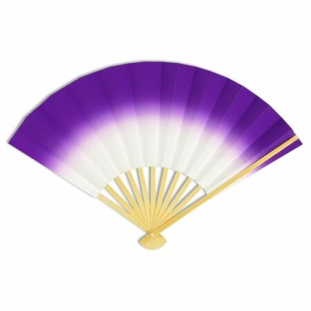 Odori Sensu Fan Purple White