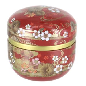 Red Decorative Tea Container