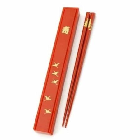 Red Kanji Chopsticks 10 Pack