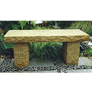 Rustic Beige Granite Bench