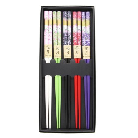 Sakura Pastel Chopsticks 5 Pack