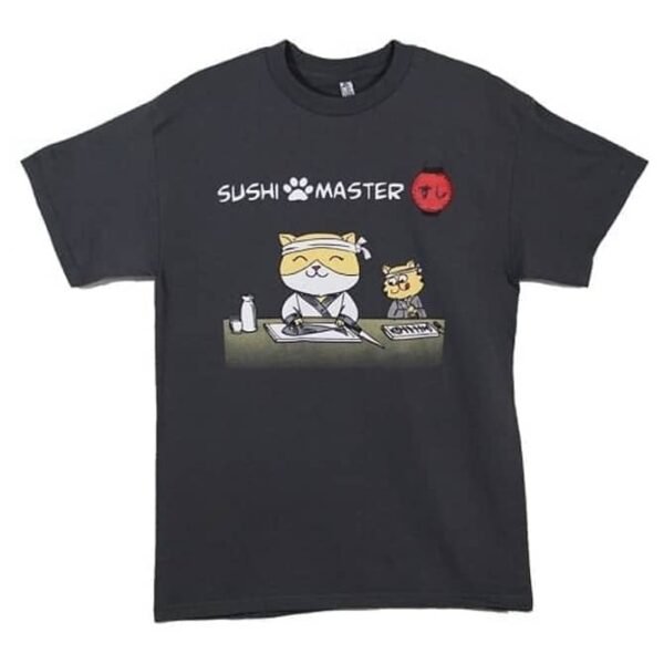 Sushi Master Cat T-Shirt