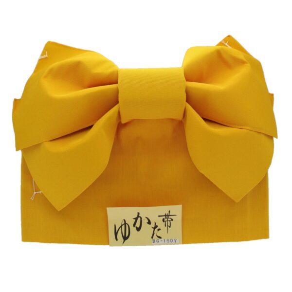 Yellow Butterfly Japanese Obi Belt
