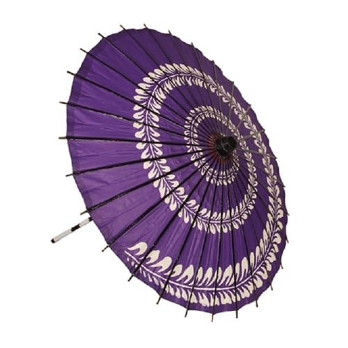 Purple Japanese Style Vine Parasol