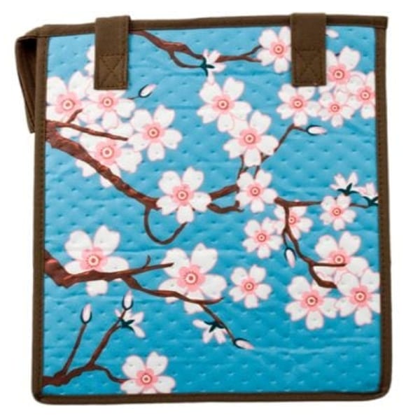 Insulated Cherry Blossom Bag