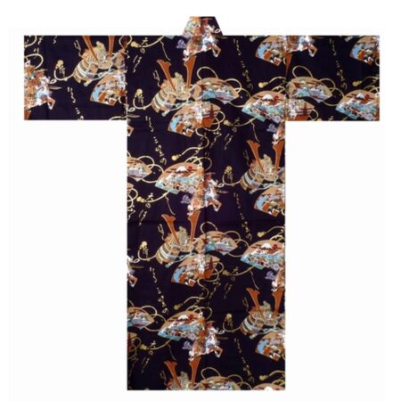 Boy's Samurai Warrior Navy Kimono