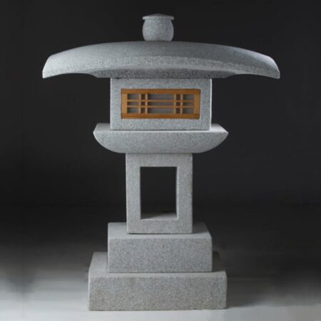 Michigata Japanese Granite Lantern - JapaneseStyle.com