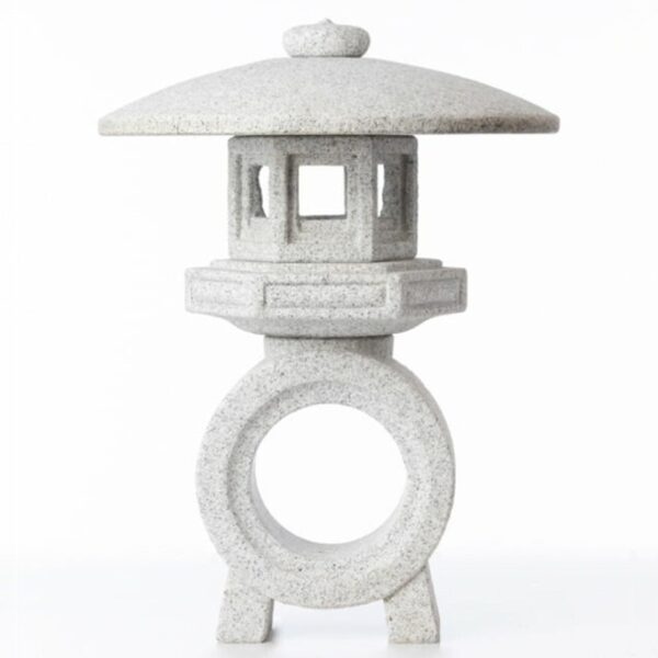 Omokage Yukimi Granite Lantern