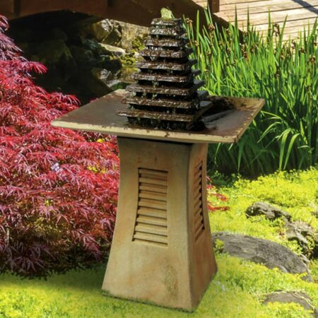 Zen Concrete Fountain