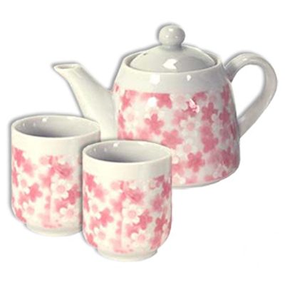 Cherry Blossom Tea Set