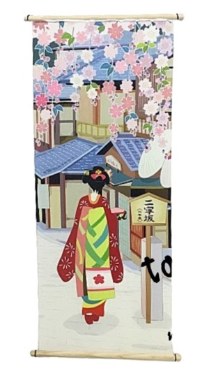 Kyoto Geisha Japanese Tapestry