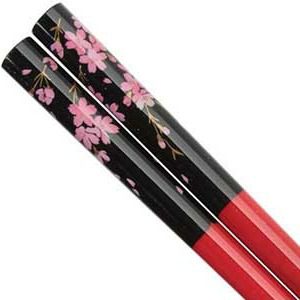 Red Cherry Blossom Chopsticks