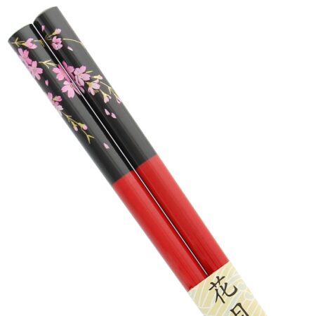 Red Cherry Blossoms Chopsticks 50 Pack