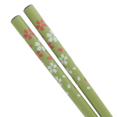 Olive Cherry Blossom Chopsticks 50 Pack
