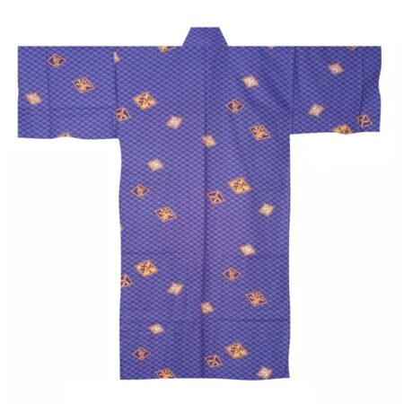 Hishimoji Diamond Blue Happi Coat