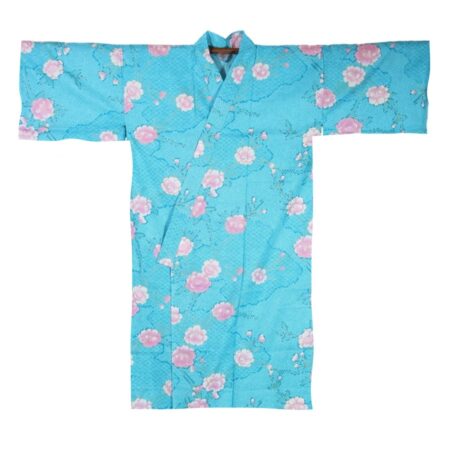 Turquoise Sakura Happi Coat