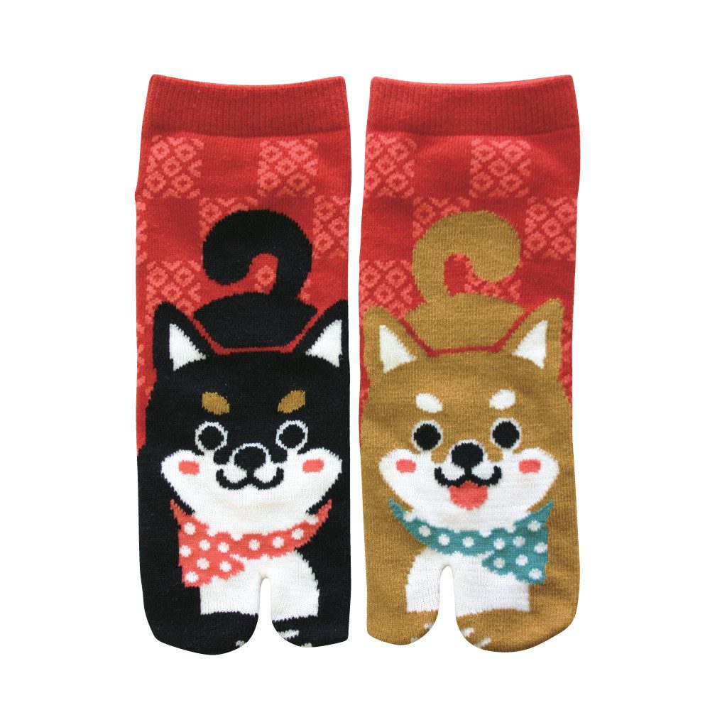 Happy Shiba Tabi Socks | Shop | Japanese Style