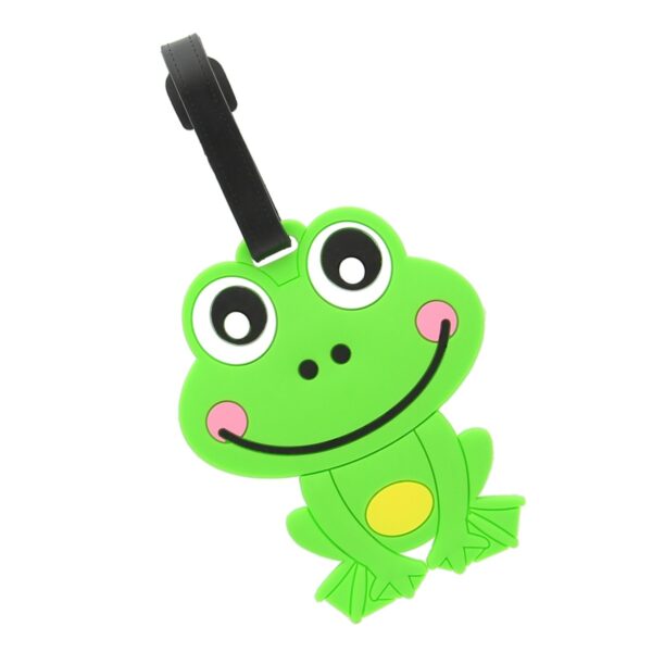 Happy Frog Luggage Tag
