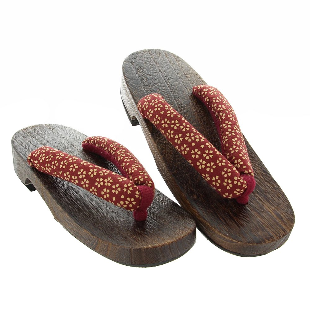 Red Cherry Blossom Geta Sandals | Shop | Japanese Style
