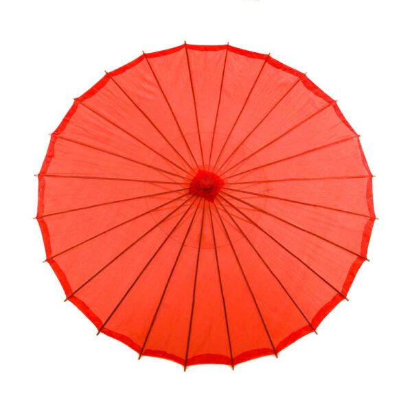 Red Premium Nylon Parasol