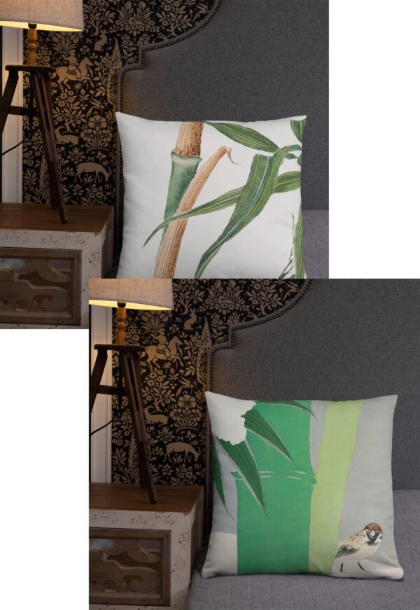 Our Two in One Throw Pillow Bamboo