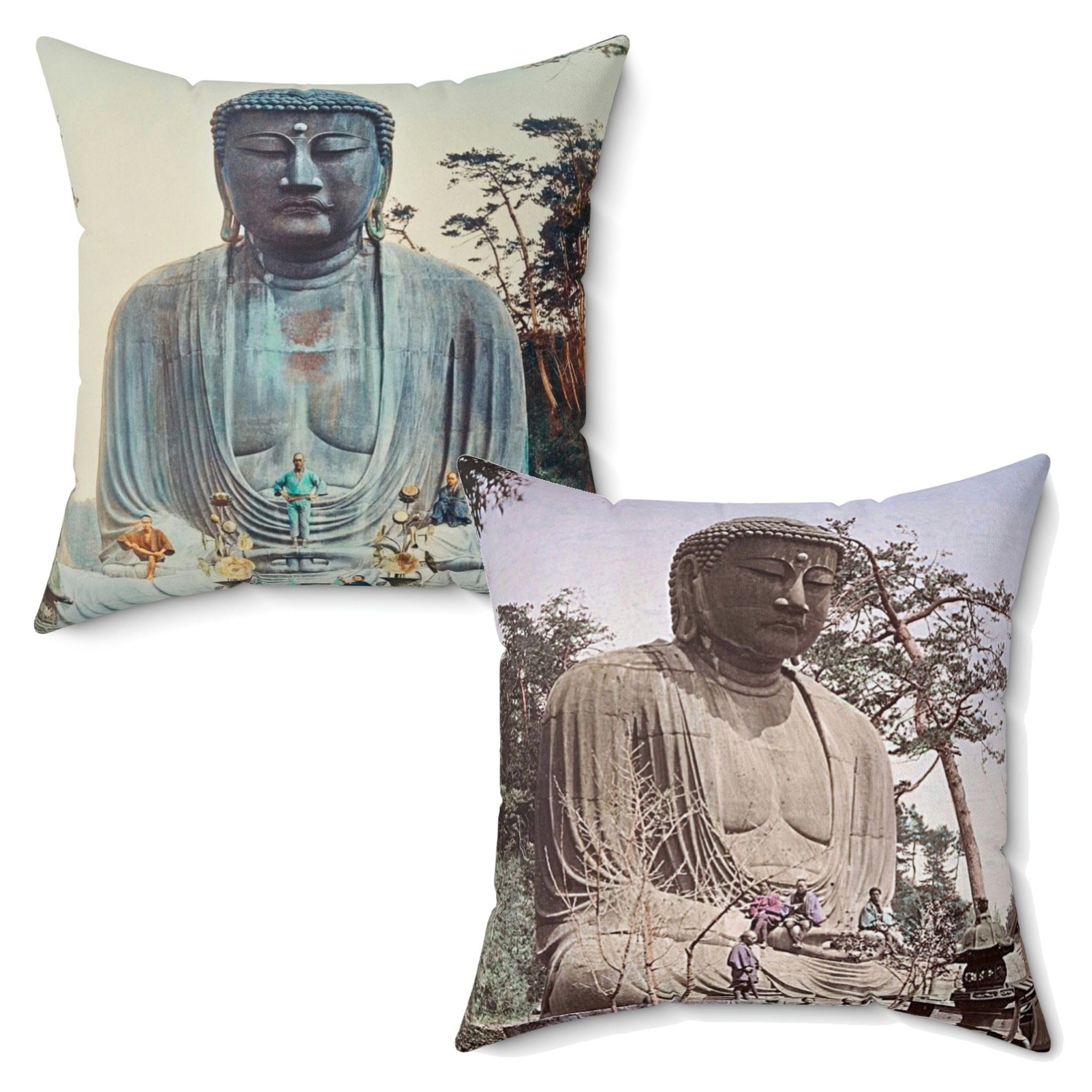 Buddha Two in One Throw Pillow