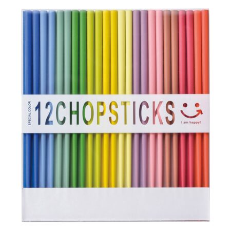 12 Color Pastel Palette Japanese Chopsticks