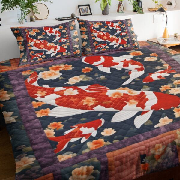 Koi Quilt Style Comforter #2