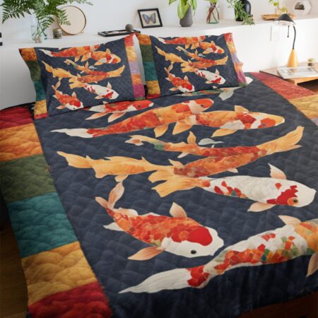 Koi Quilt Style Comforter #4