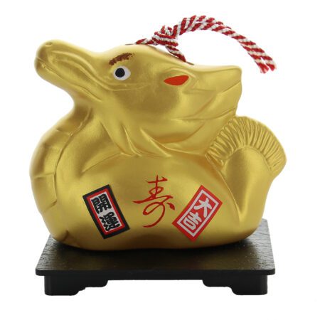 2024 Year of the Dragon Gold Bell Figurine