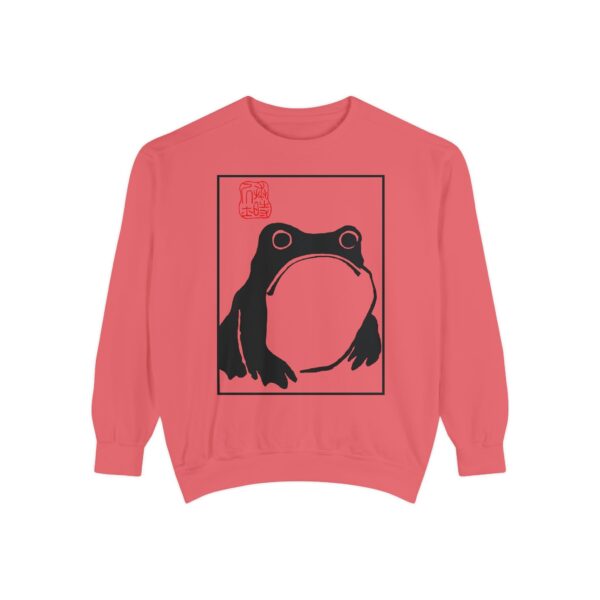 Grumpy Frog #1 Unisex Garment-Dyed Sweatshirt - Image 21